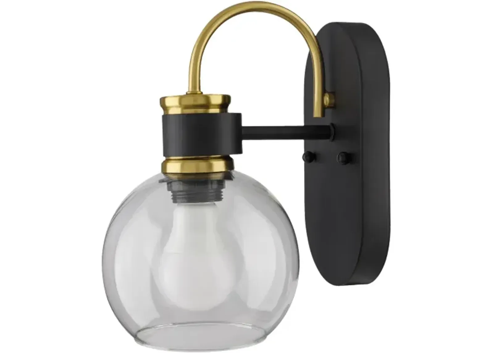 Kwiete KWI-001 11"L x 6"W x 9"H Wall Sconce