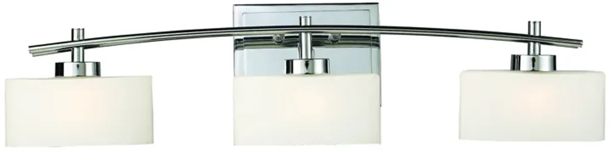 Eastbrook 29" Wide 3-Light Vanity Light - Polished Chrome