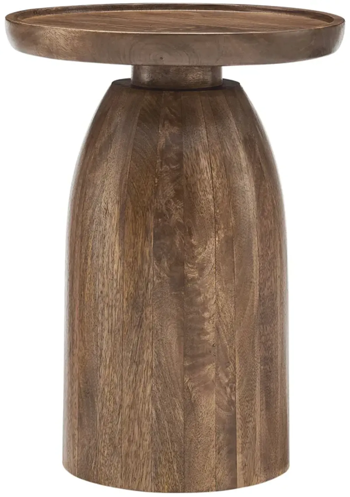 Holloway Round Wood Side Table