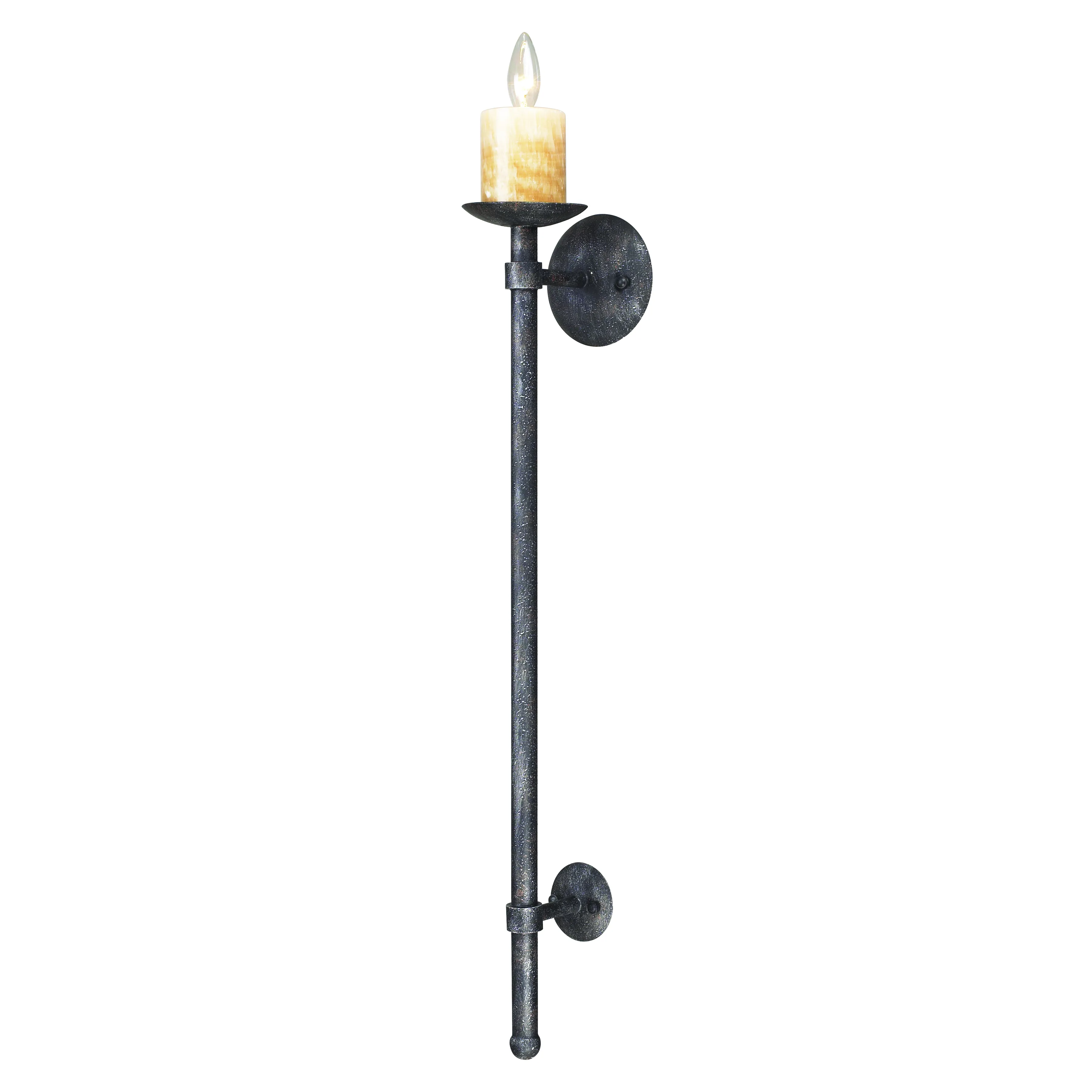 Cambridge 36" High 1-Light Sconce - Moonlit Rust