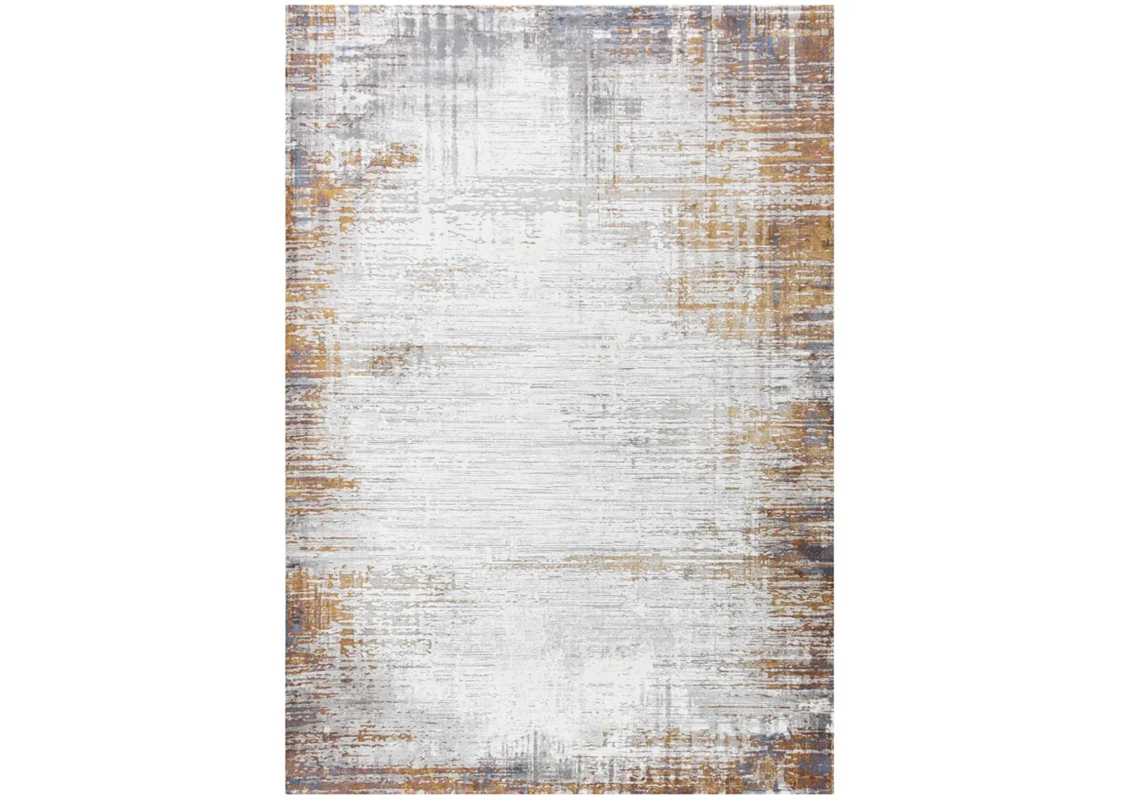 Westchester Ivory/Multi  Polypropylene/Polyester 5'3" x 7'6" Rectangle Rug