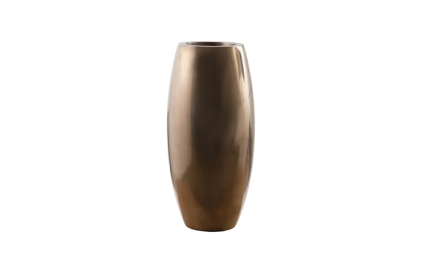 Elonga Planter, Polished Bronze, MD