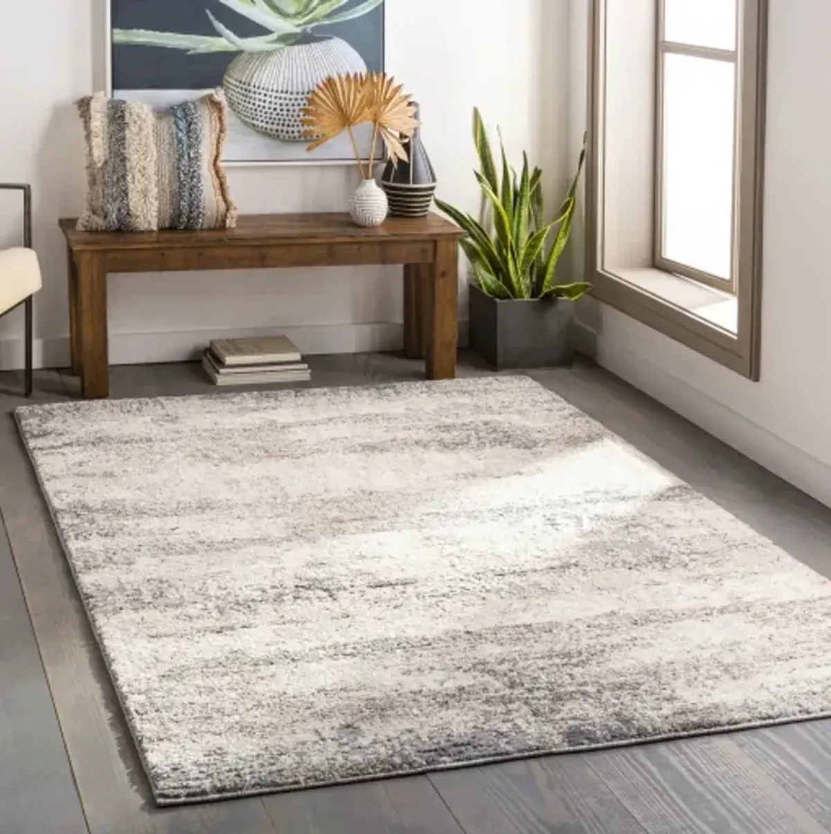 Andorra ARD-2300 6'7" x 9' Machine Woven Rug