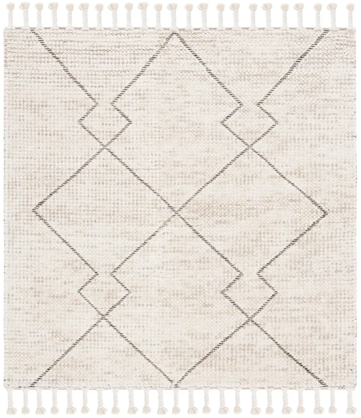 CASABLANCA Hand Woven 6' x 6' Square area rug