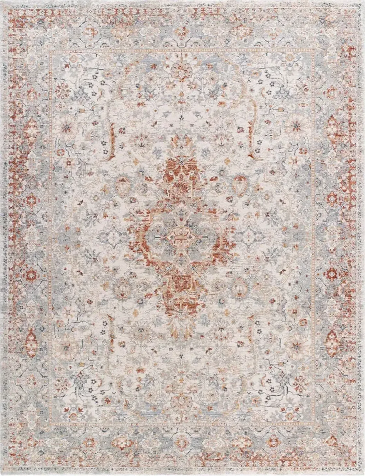 Poem 6'7" x 6'7" Machine Woven Rug