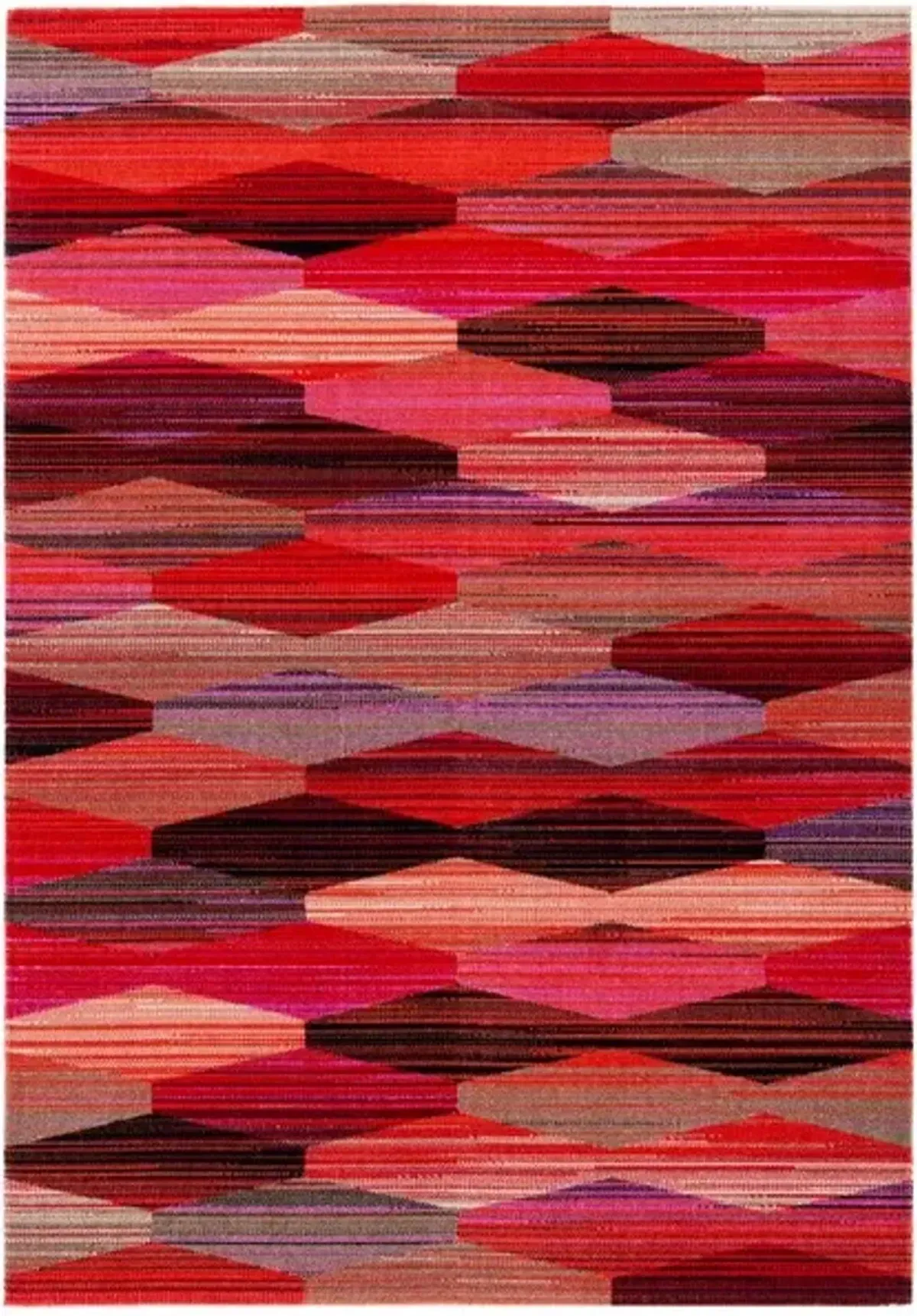 MONTAGE Collection MTG301Q-8 Red / Fuchsia 8' X 10'