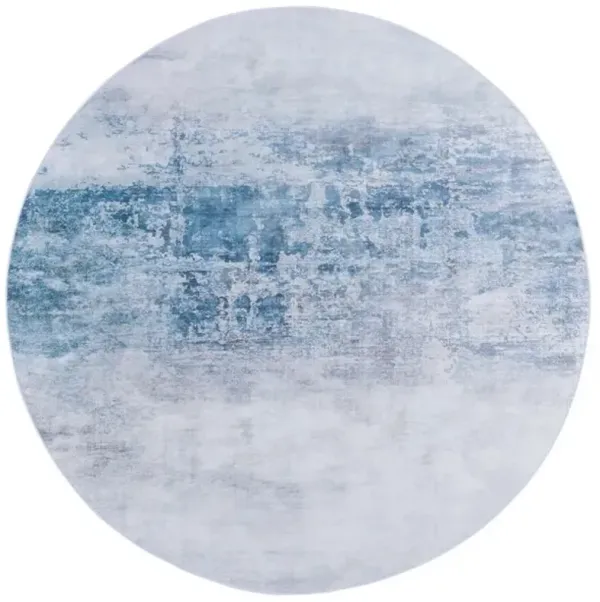 TACOMA 833 M/W S/R Grey  8' X 8' Round Round Rug