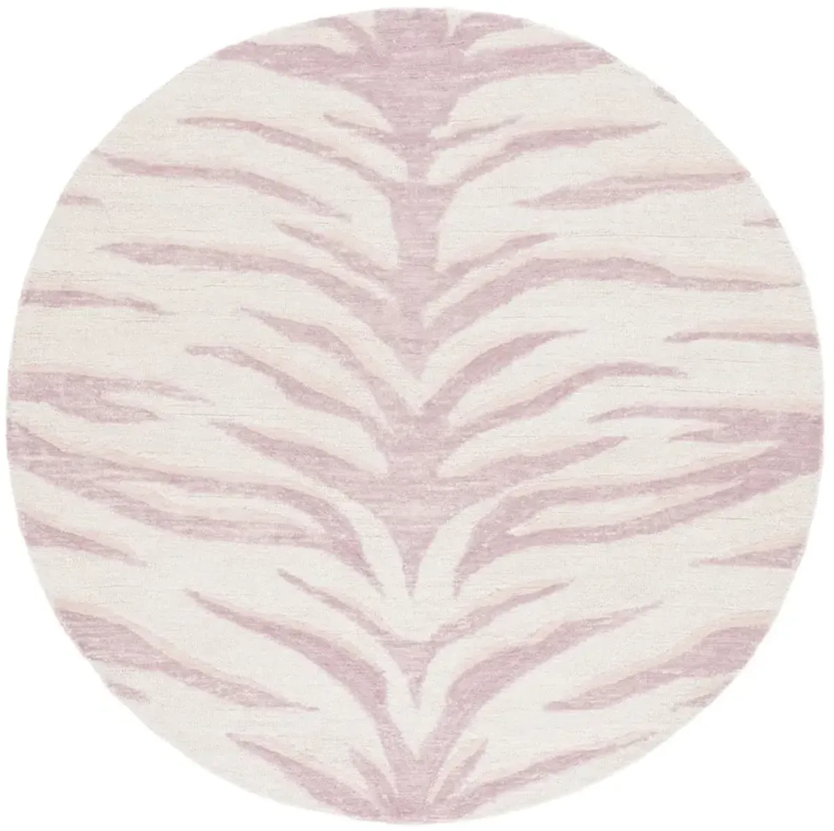 EBONY 603 PINK  6' x 6' Round Round Rug