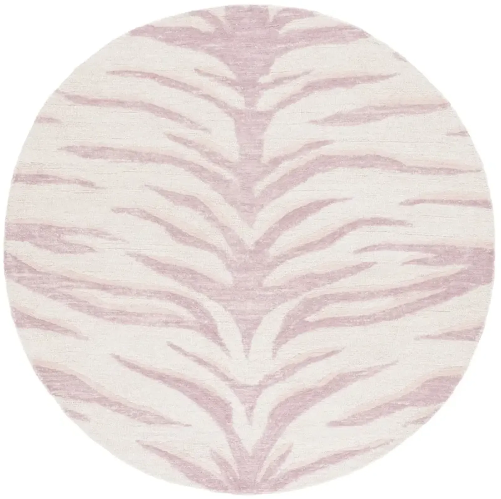 EBONY 603 PINK  6' x 6' Round Round Rug