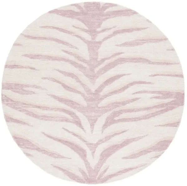 EBONY Hand Tufted 6' x 6' Round area rug