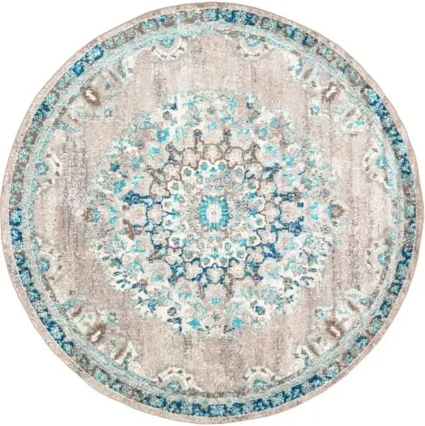 Morocco 5'3" Round Rug