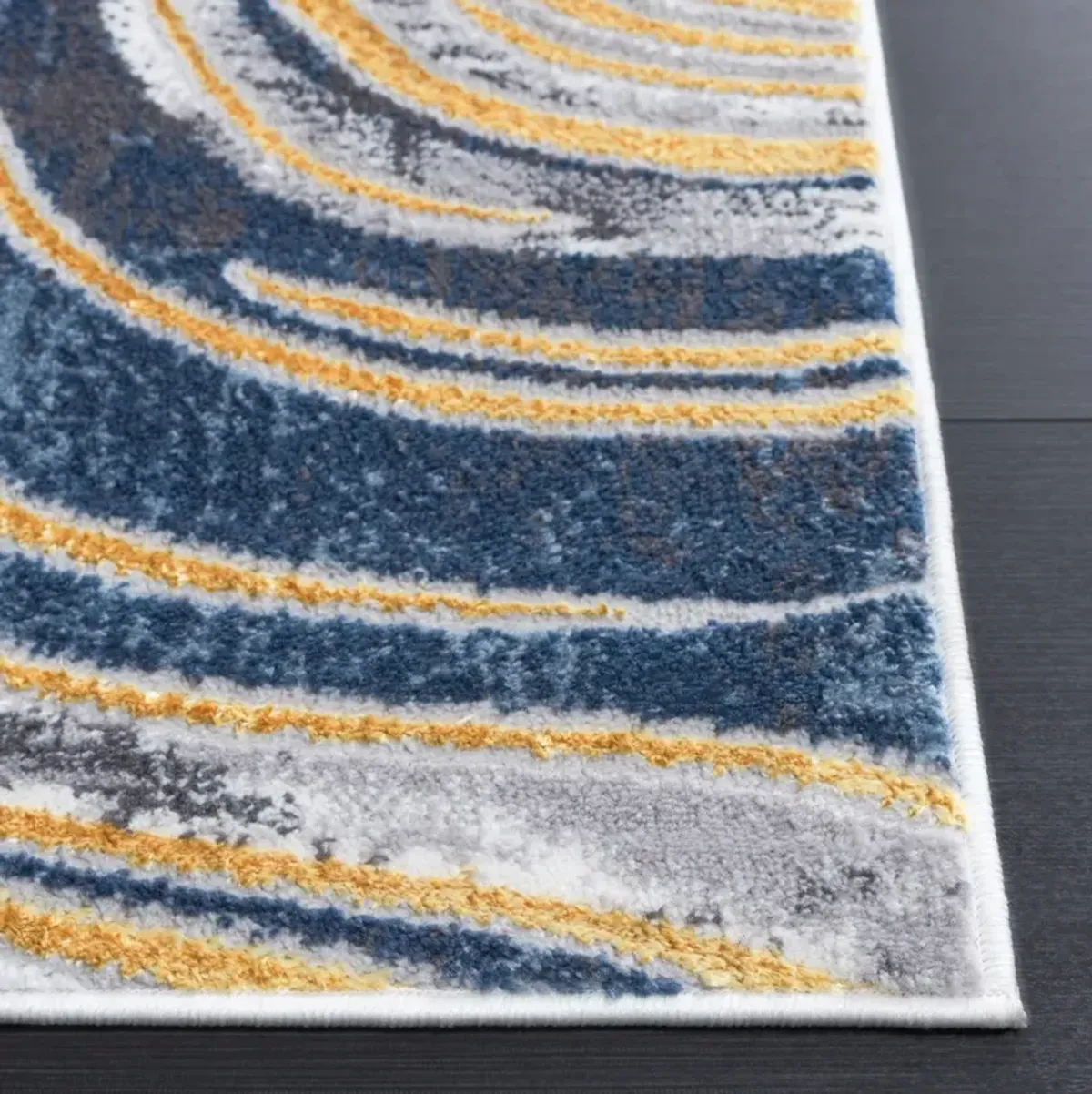 AMELIA 714 BLUE  9' x 12' Large Rectangle Rug