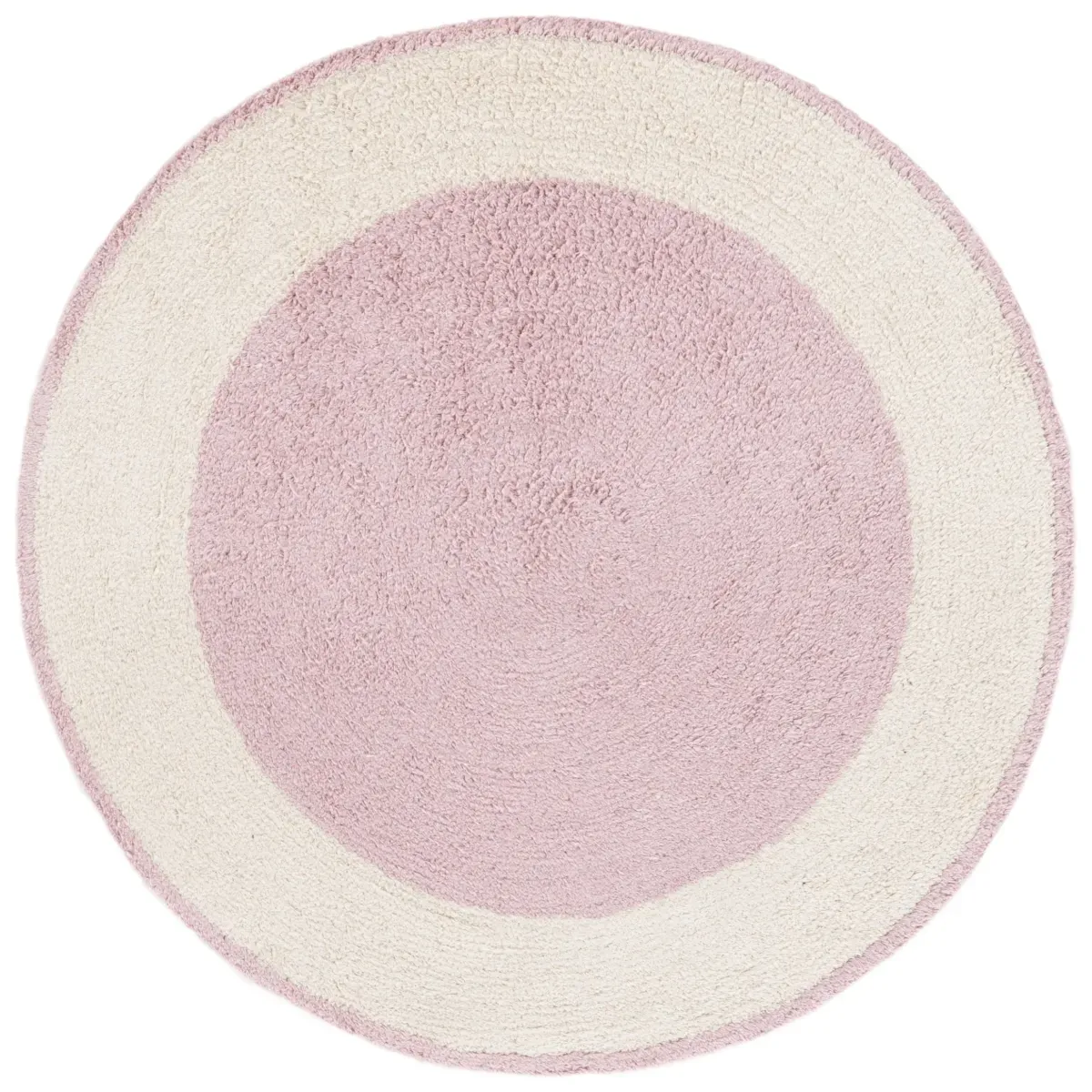 EASY CARE 220 IVORY  3' x 3' Round Round Rug