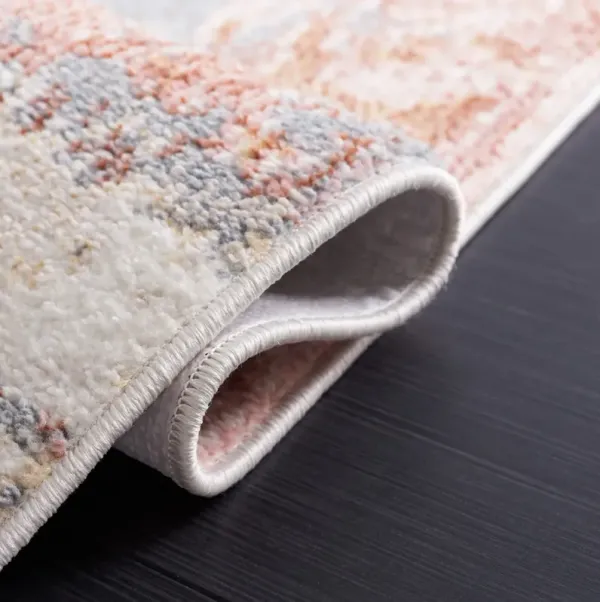 BAYSIDE 128 Pink 3' X 3' Square Square Rug