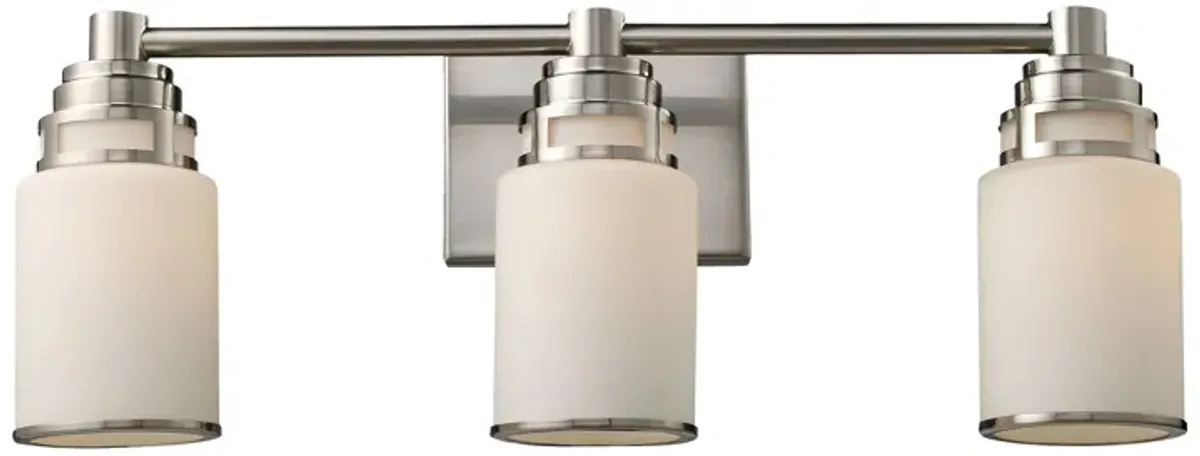 Bryant 23" Wide 3-Light Vanity Light - Satin Nickel