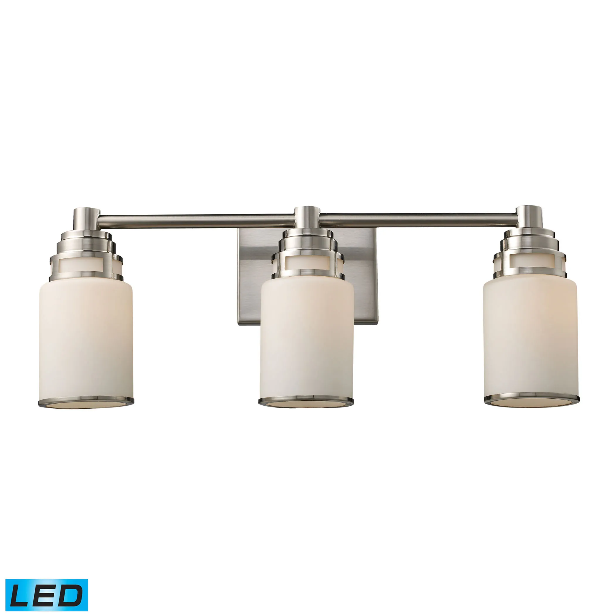 Bryant 23" Wide 3-Light Vanity Light - Satin Nickel