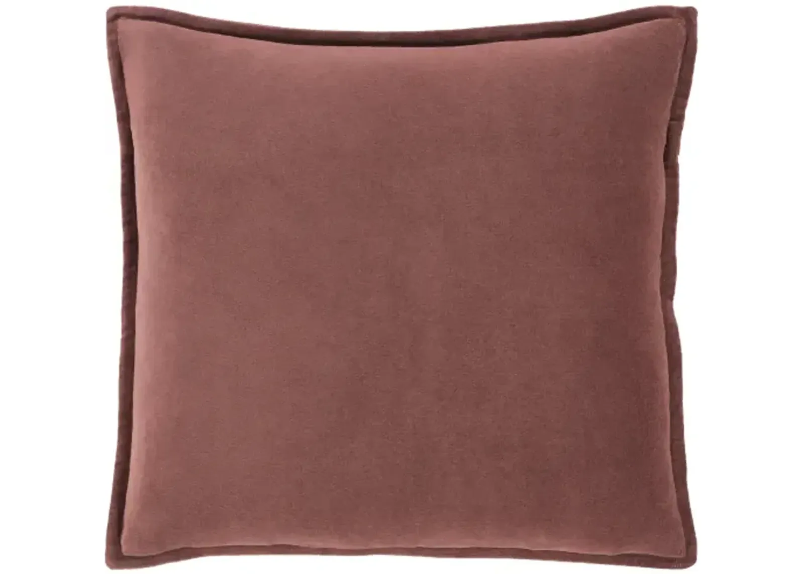 Cotton Velvet 20"H x 20"W Pillow Cover