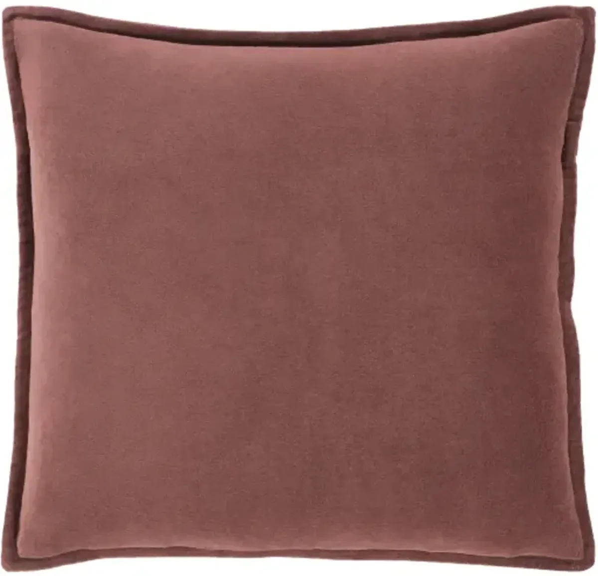 Cotton Velvet 20"H x 20"W Pillow Cover