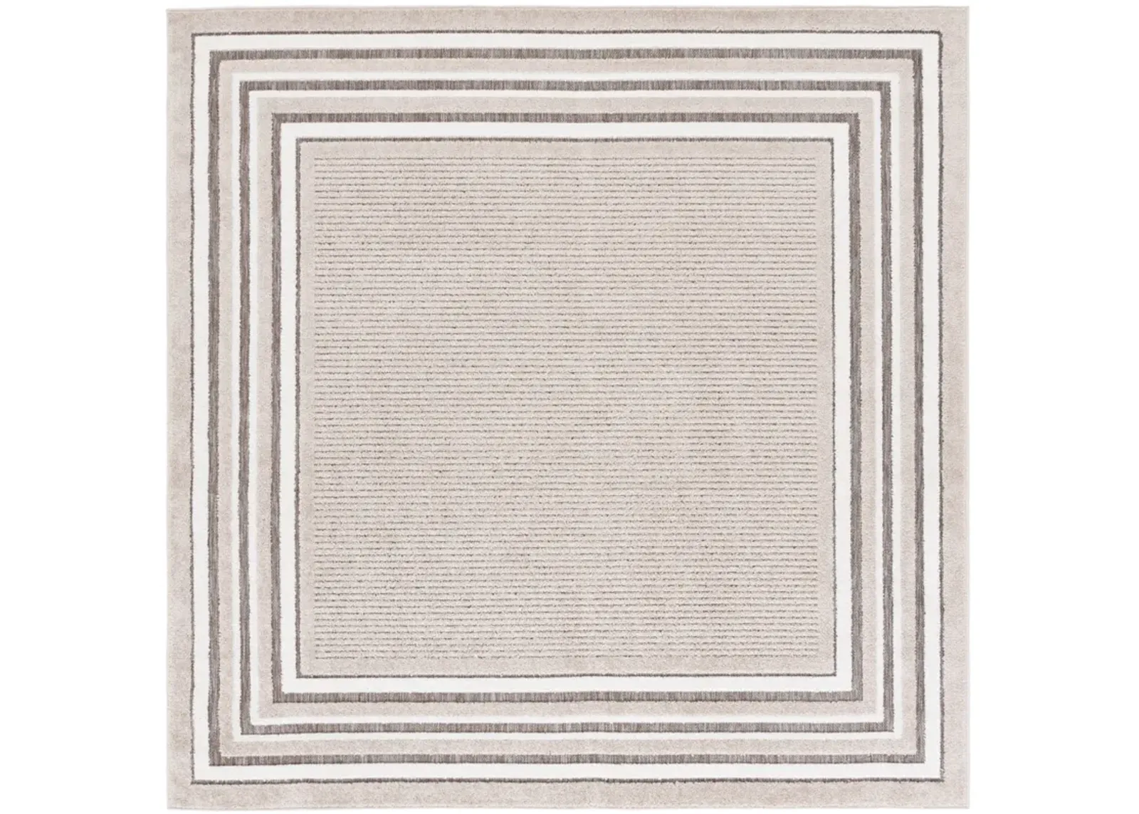 CABANA 634 BEIGE  6'-7' x 6'-7' Square Square Rug