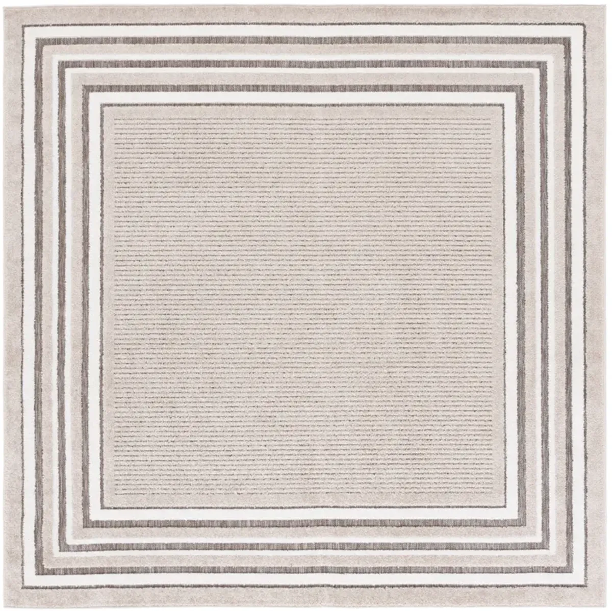 CABANA 634 BEIGE  6'-7' x 6'-7' Square Square Rug