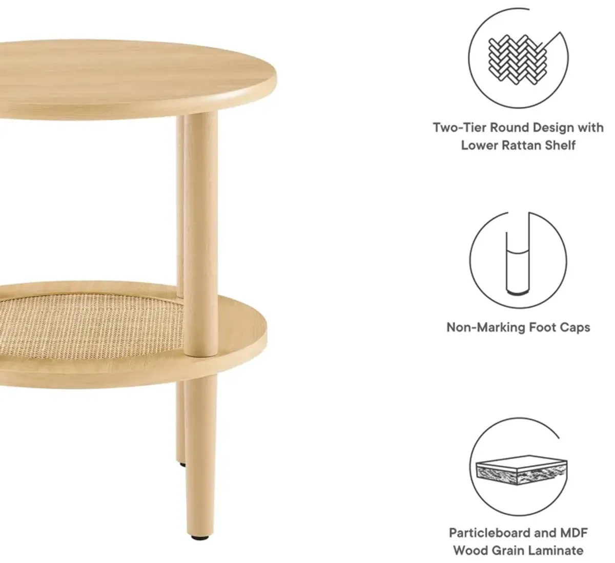 Torus Round Side Table