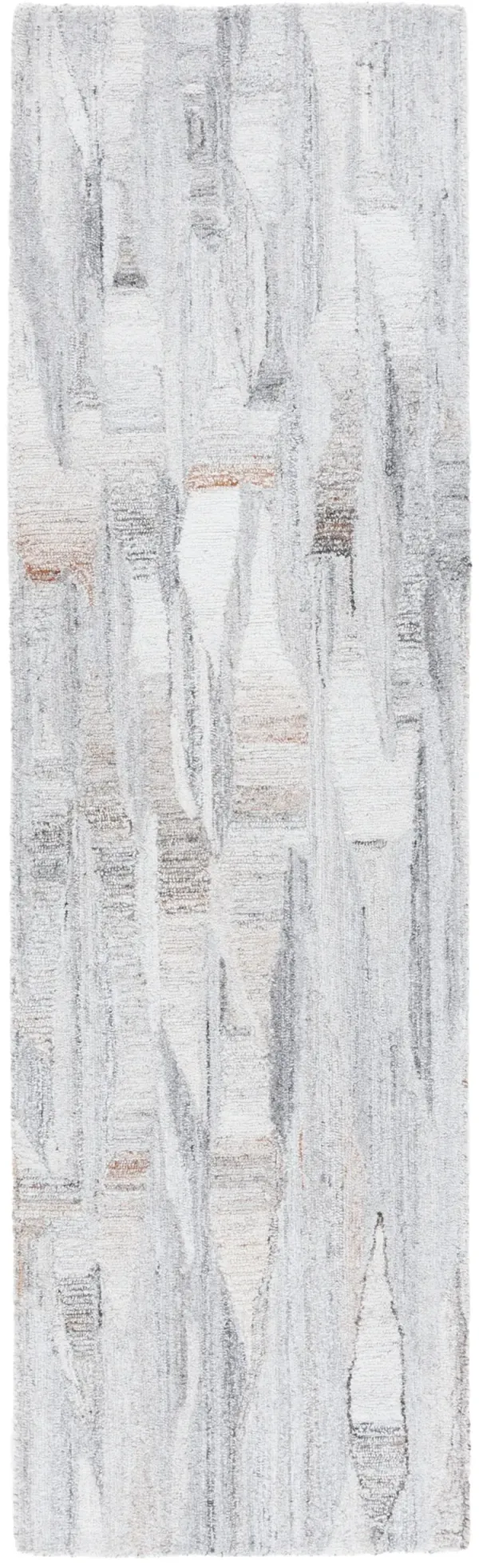 ABSTRACT Hand Tufted 2'-3' x 8' runner