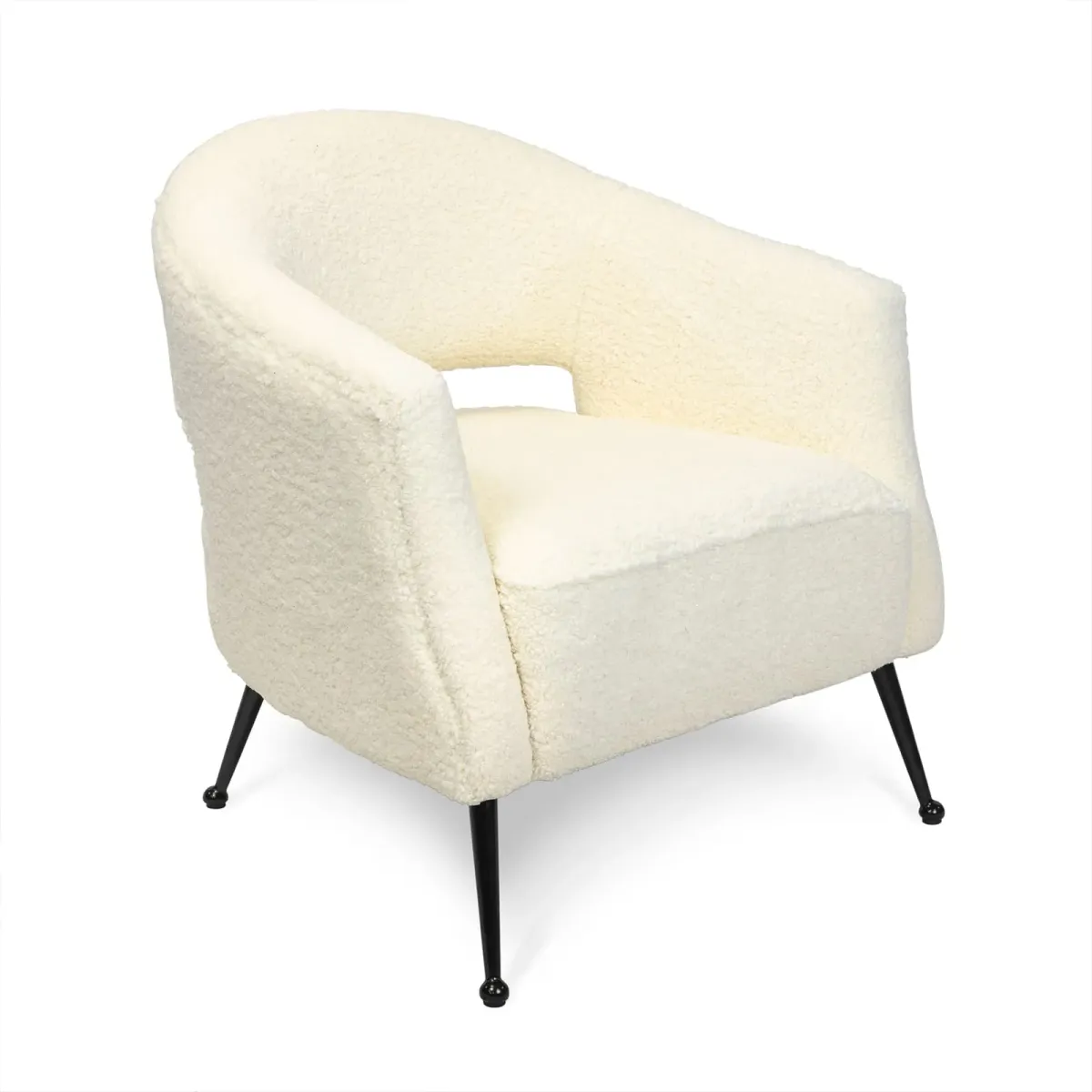 Mimi Chair (Boucle Faux Wool)