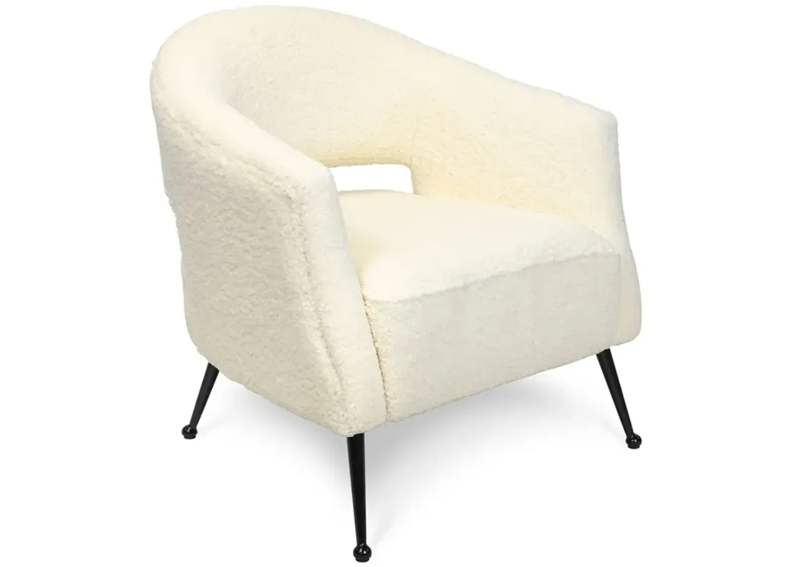 Mimi Chair (Boucle Faux Wool)