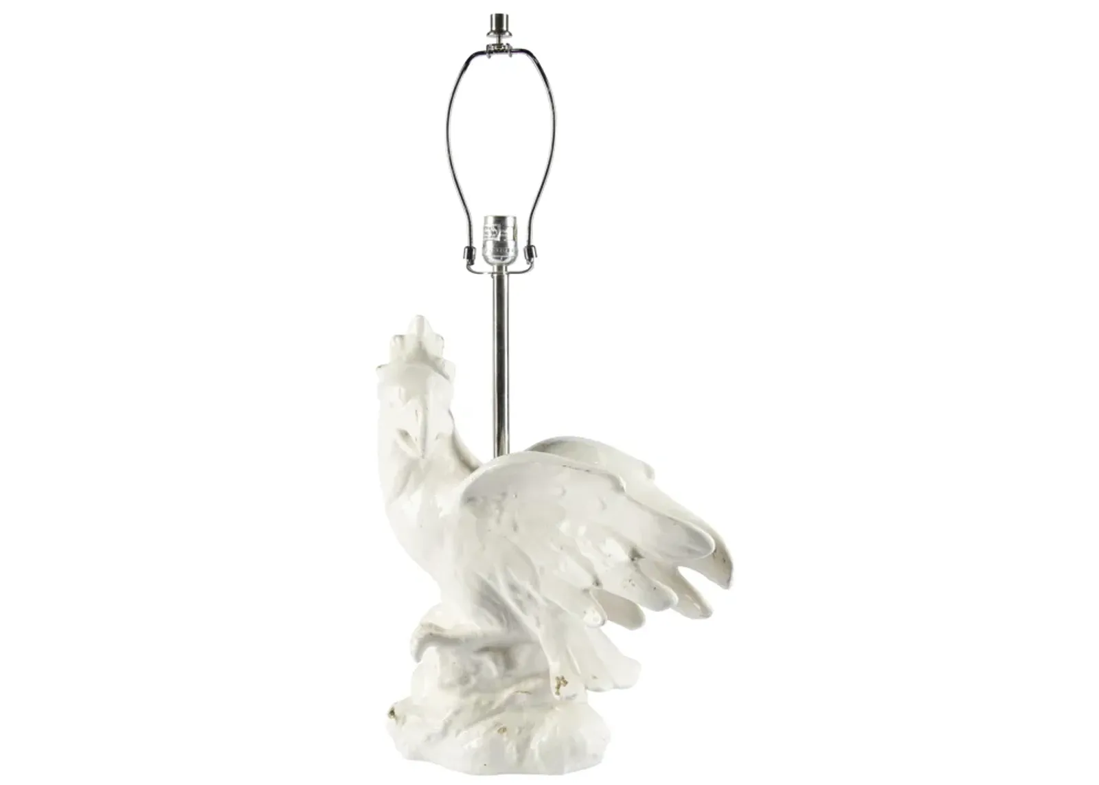 Cockatoo Ceramic Lamp