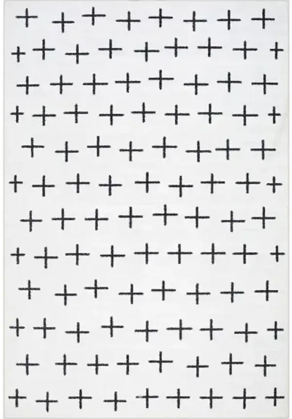 Lavable LVB-2324 2'7" x 4' Machine Woven Rug