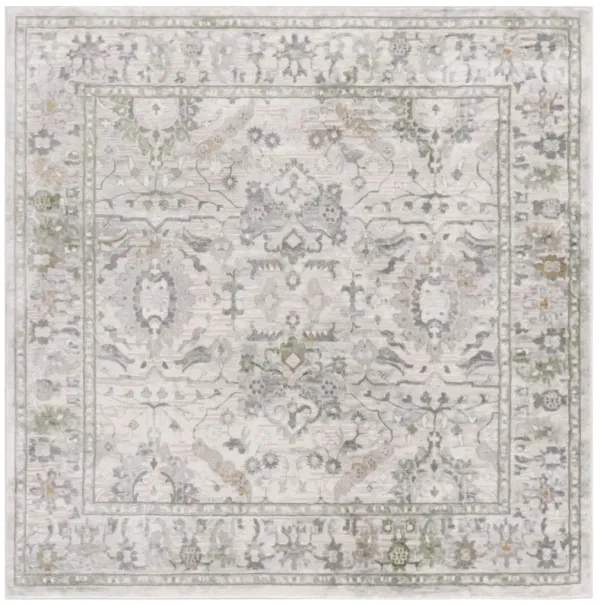 PRESTIGE 118 IVORY  6'-7' x 6'-7' Square Square Rug