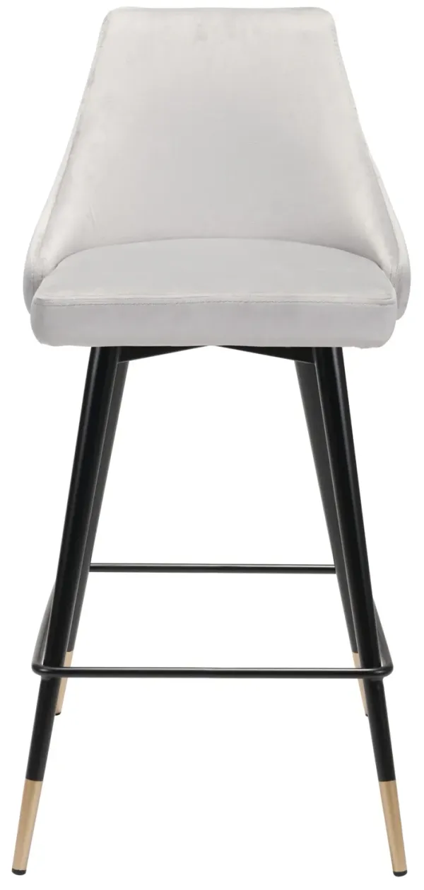 Piccolo Counter Stool Gray