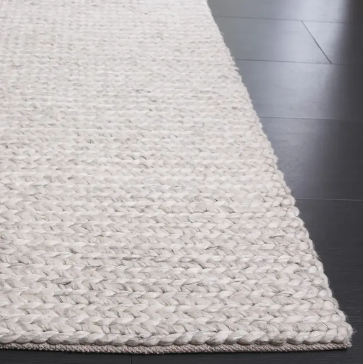 NATURA 254 LIGHT GREY  8' x 10' Large Rectangle Rug