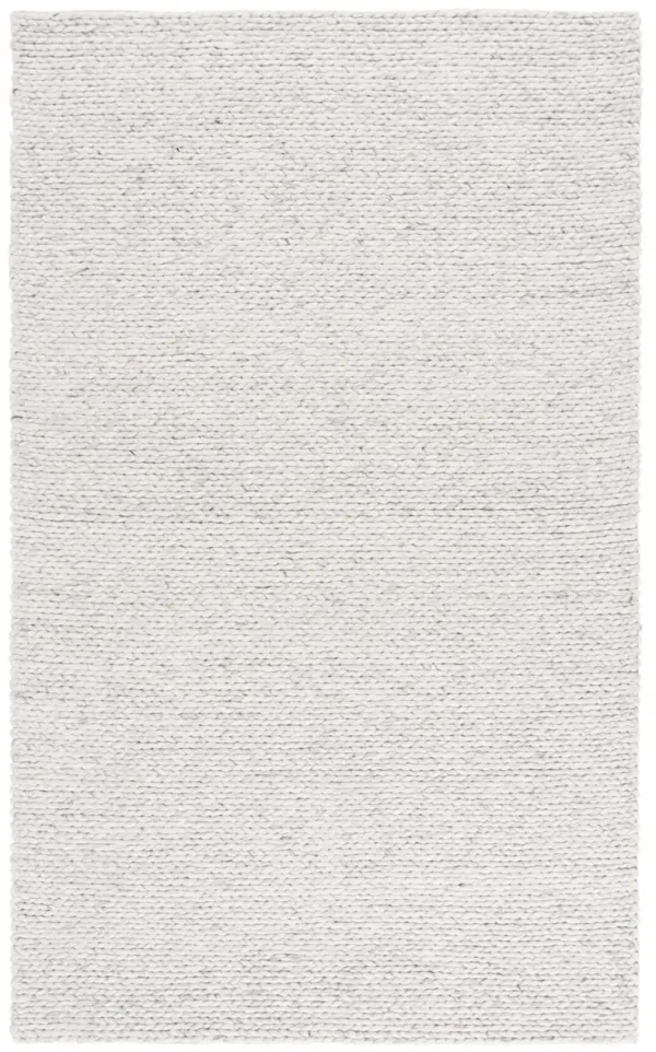 NATURA 254 LIGHT GREY  8' x 10' Large Rectangle Rug