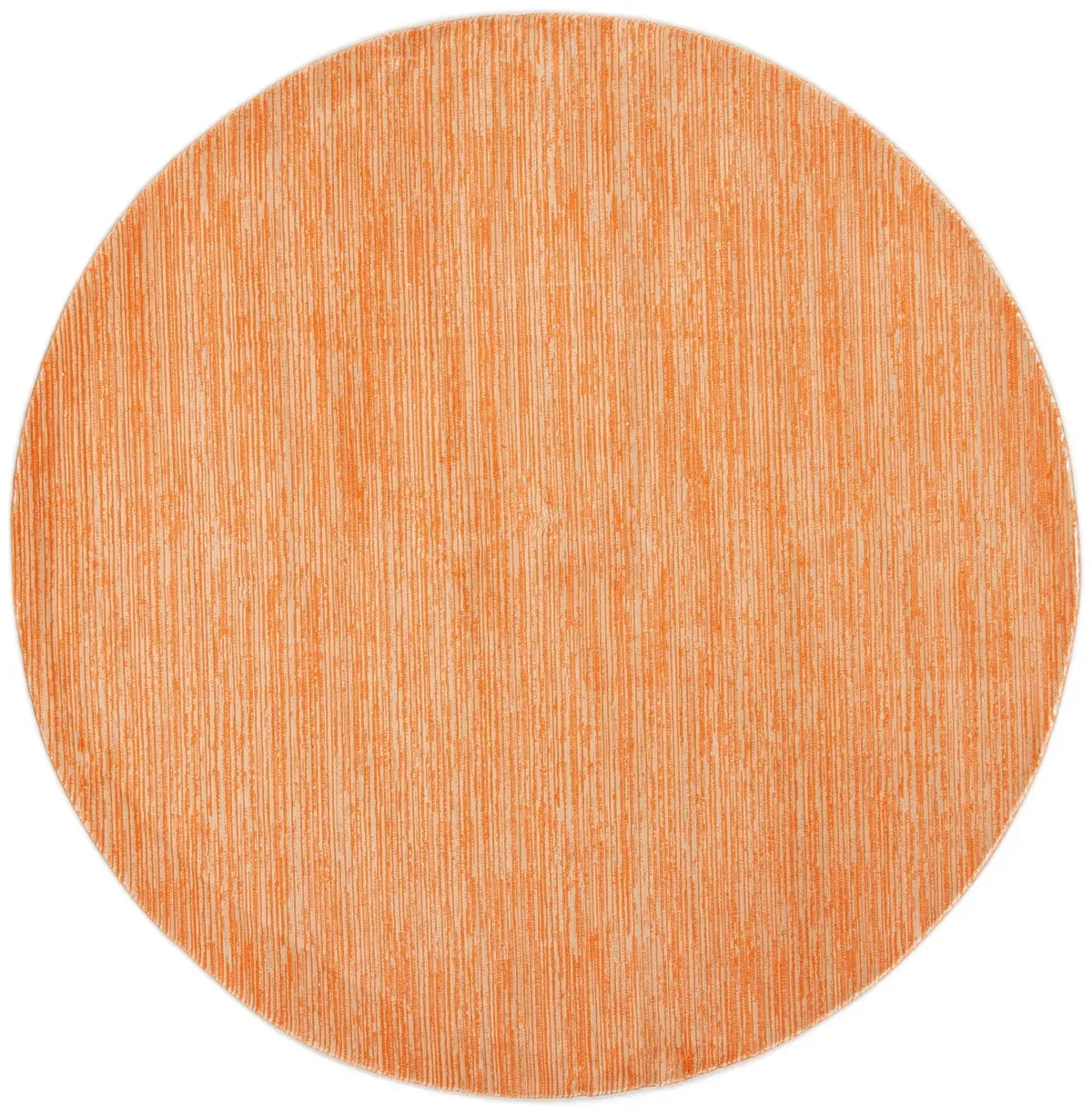 VISION 606 ORANGE 10' x 10' Round Round Rug