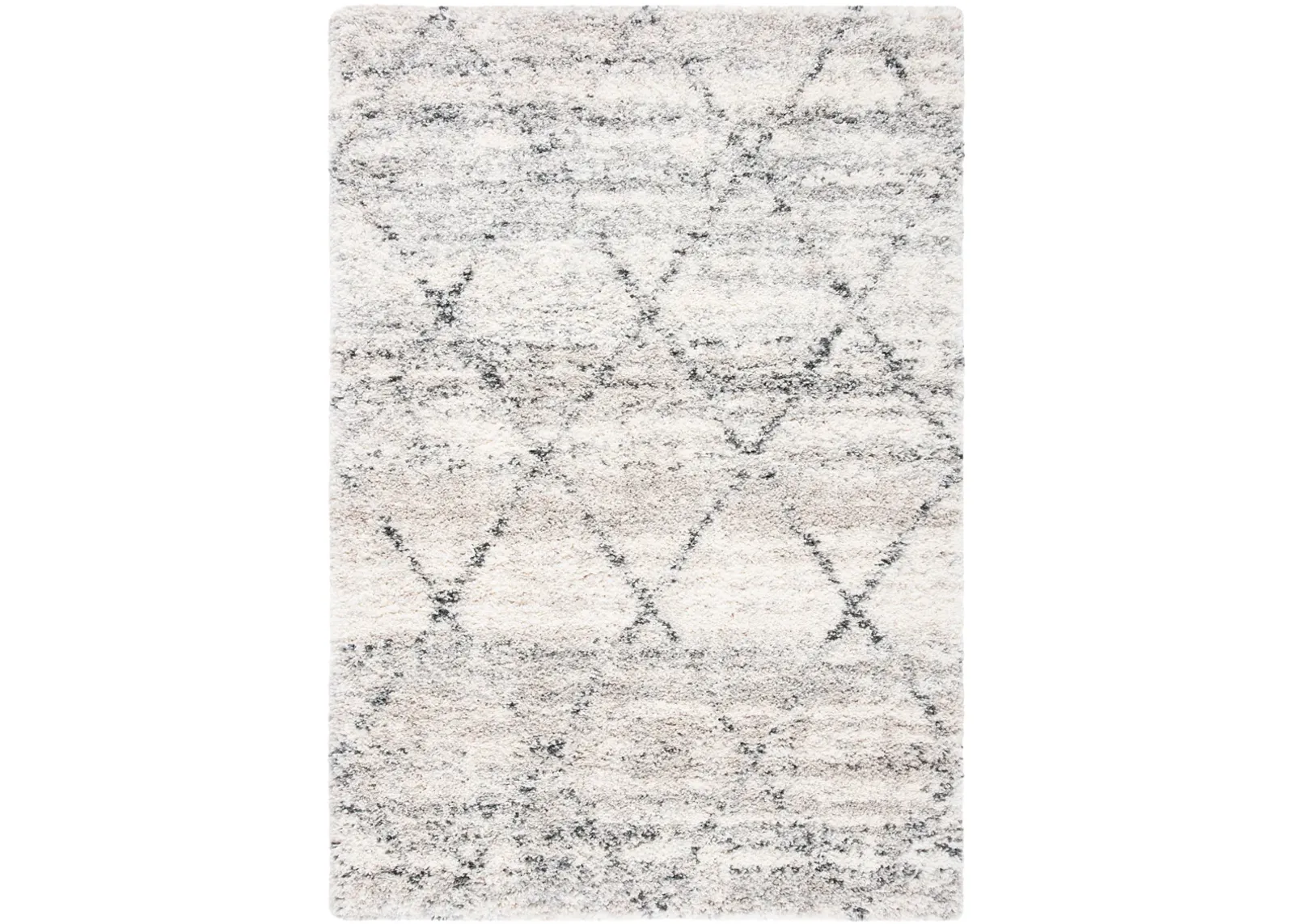 FONTANA SHAG Small Rectangle Power Loomed 4' X 6' Rug