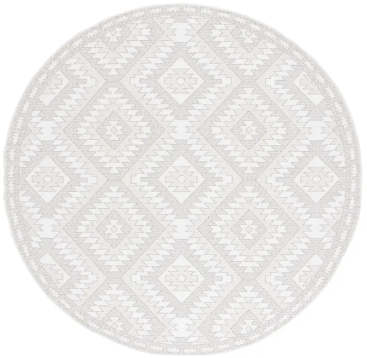 PRAIRIE 310 BEIGE  6'-7' x 6'-7' Round Round Rug