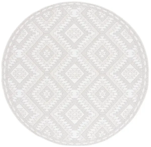 PRAIRIE 310 BEIGE  6'-7' x 6'-7' Round Round Rug