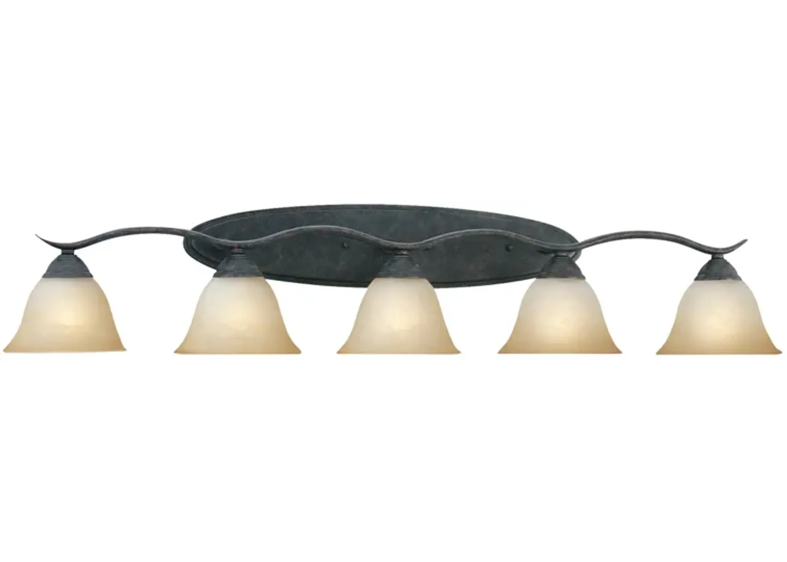 Prestige 45.5" Wide 5-Light Vanity Light - Sable Bronze