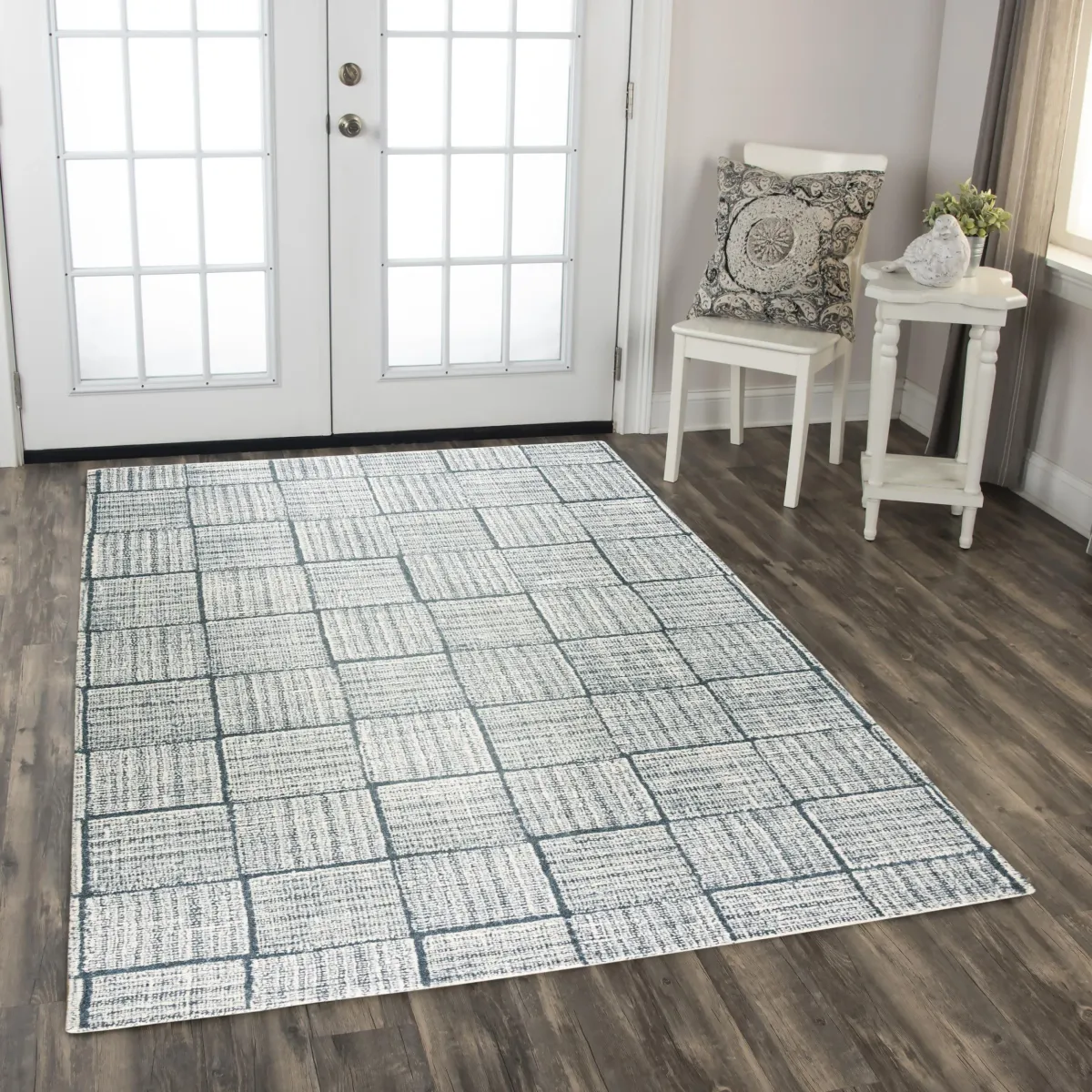 Taylor Blue  Wool 8'6" x 11'6" Rectangle Rug