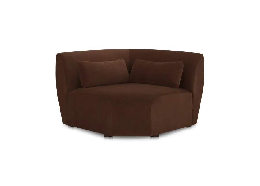 Amelia Corner Chair Chestnut