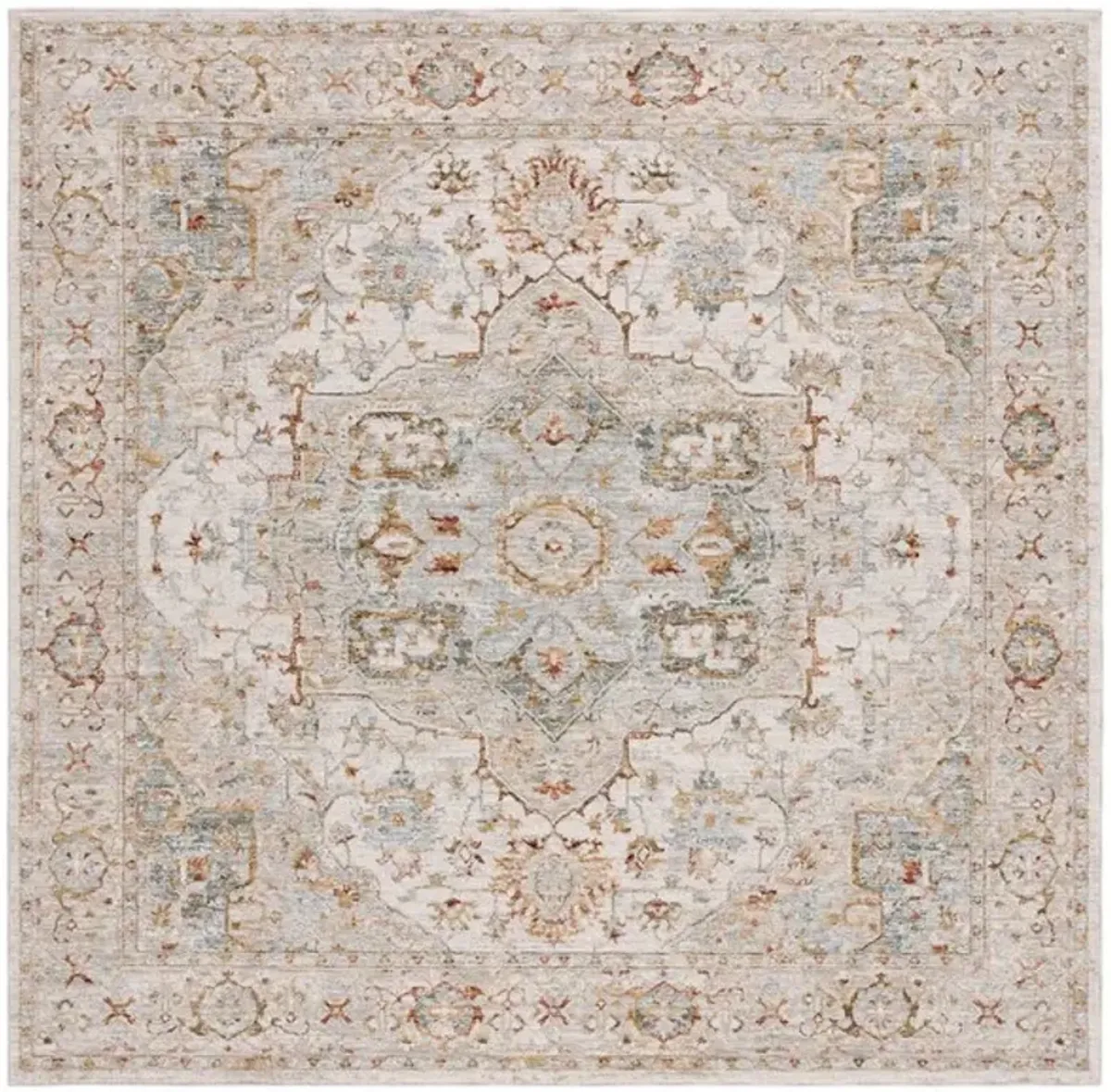 HAMILTON 110 Blue 6'-7' X 6'-7' Square Square Rug