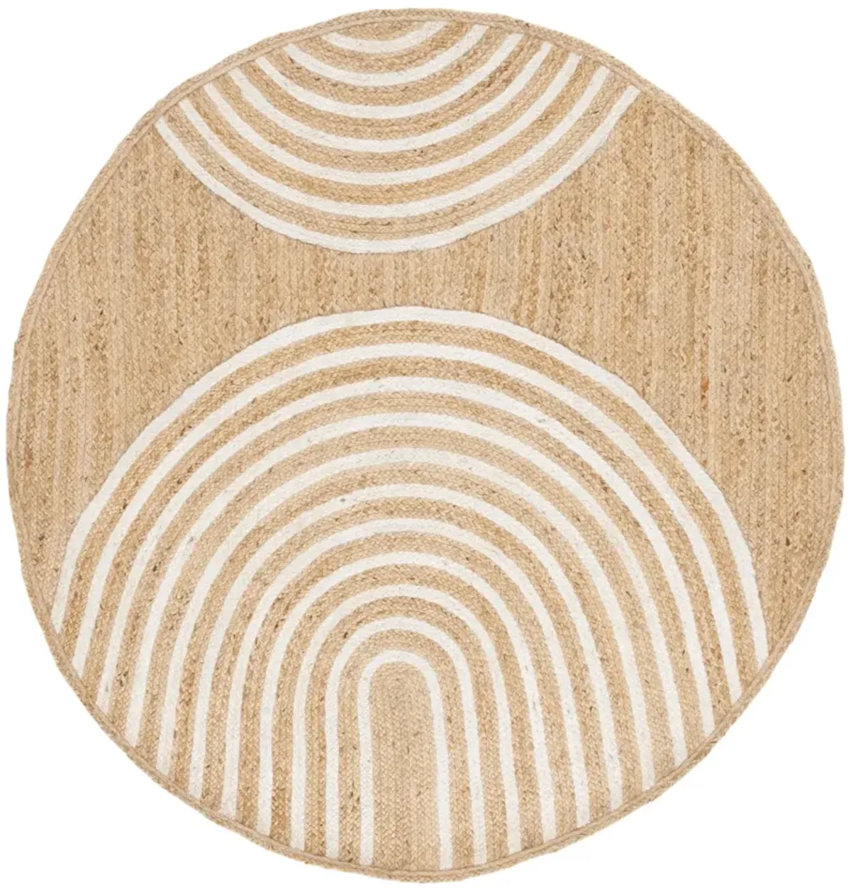 NATURAL FIBER 895 NATURAL  6' x 6' Round Round Rug