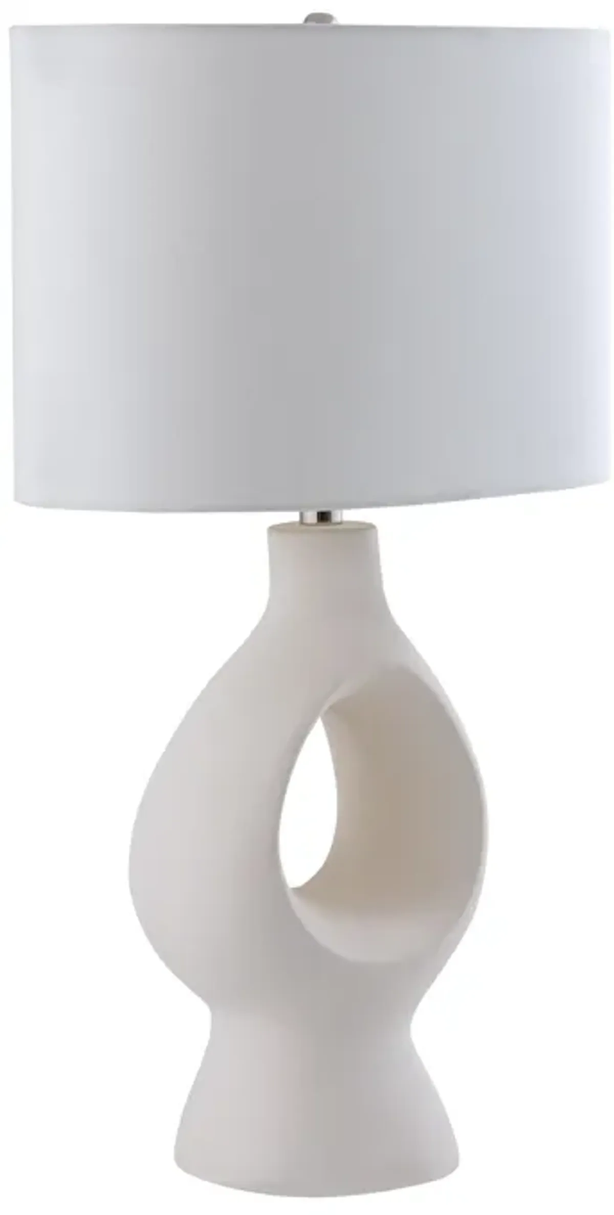 Fenimore 27'' High 1-Light Table Lamp - White