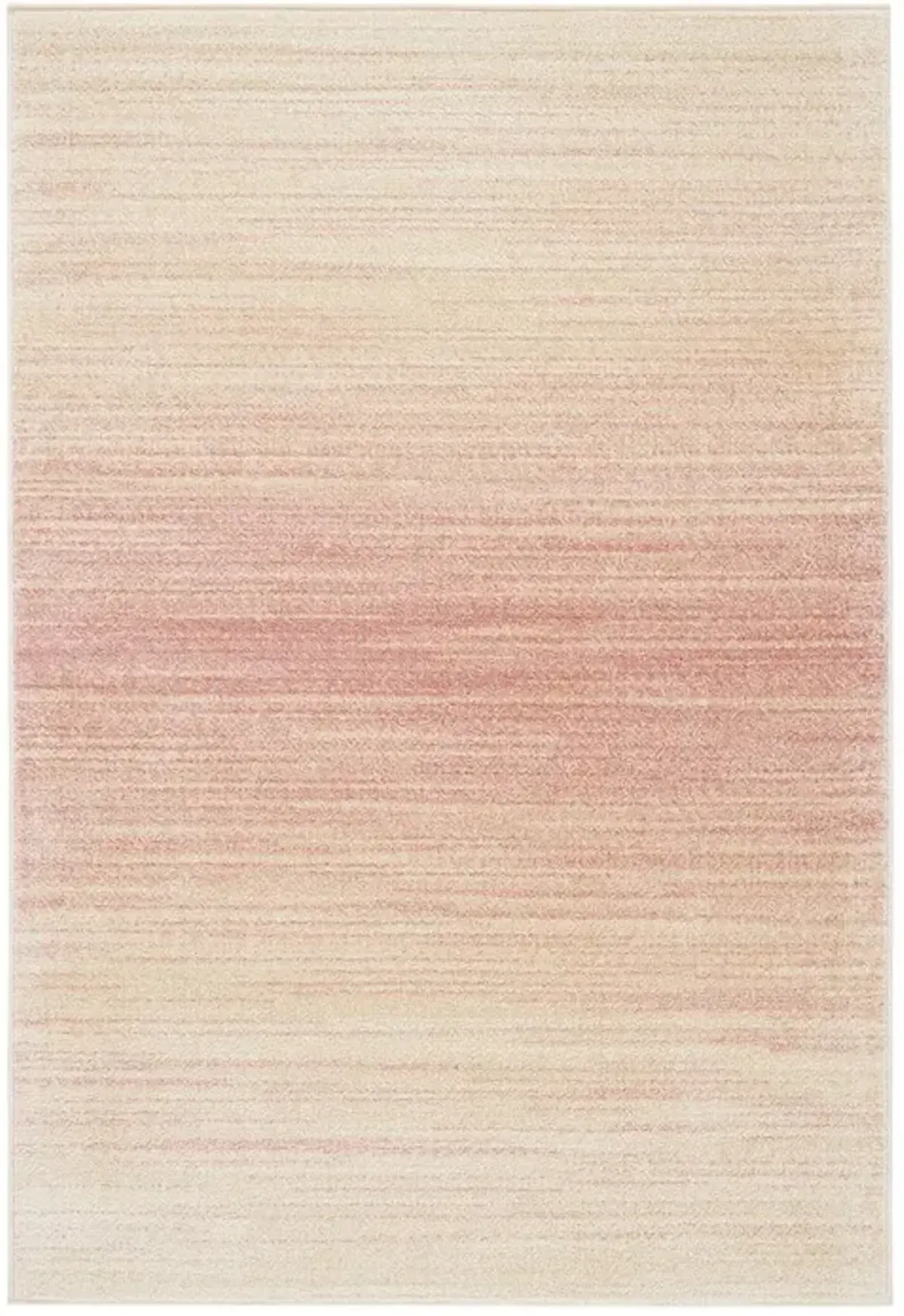 Adirondack Contemporary Pink / Ivory 9' X 12' Powerloomed Rug