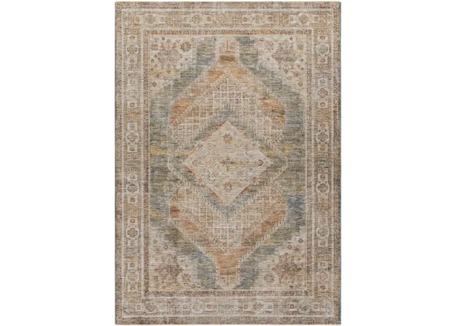 Naila IAL-2302 2'7" x 7'3" Machine Woven Rug