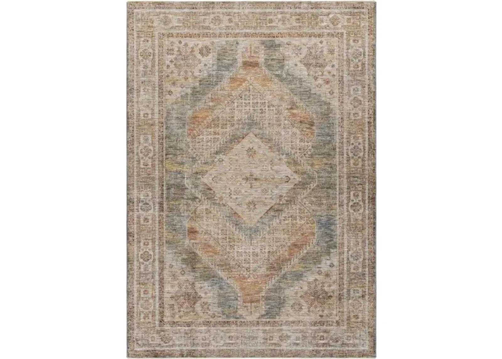 Naila IAL-2302 2'7" x 7'3" Machine Woven Rug