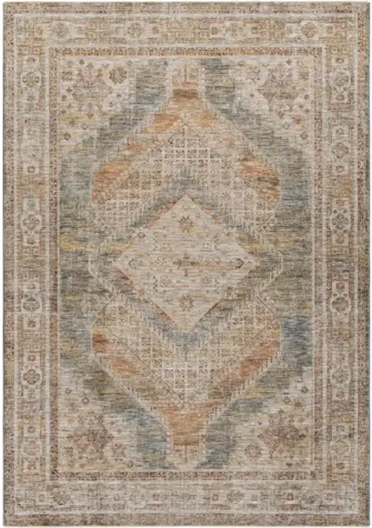 Naila IAL-2302 2'7" x 7'3" Machine Woven Rug