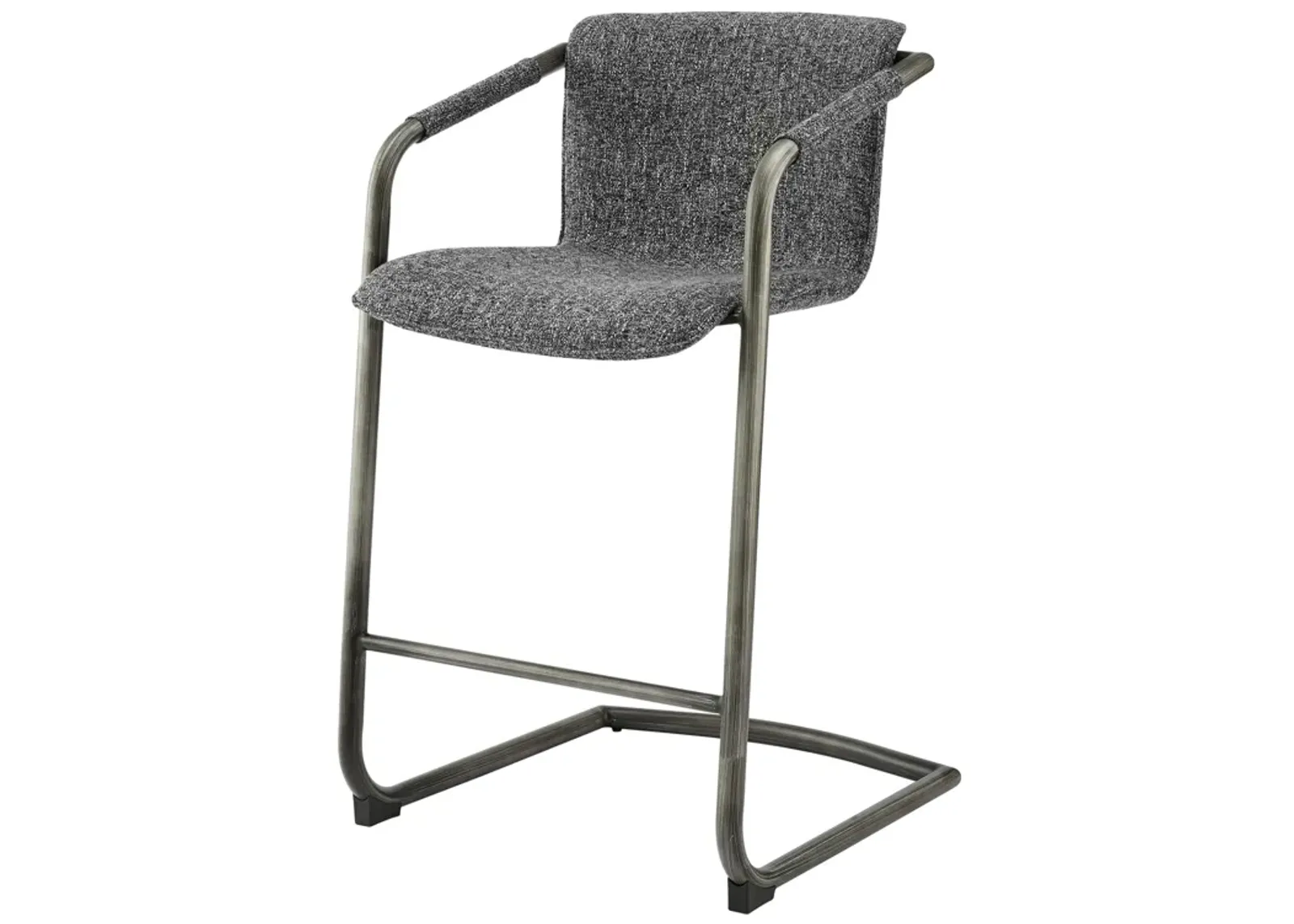 Indy Grey Fabric Bar & Counter Stool