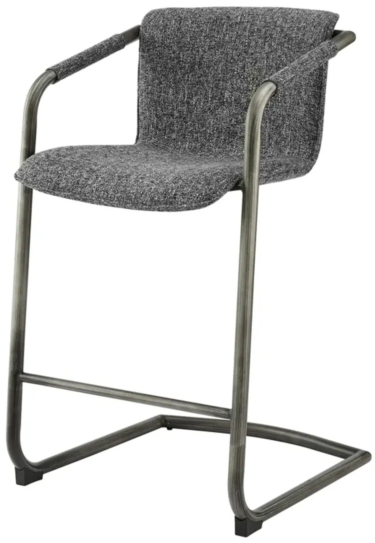 Indy Grey Fabric Bar & Counter Stool